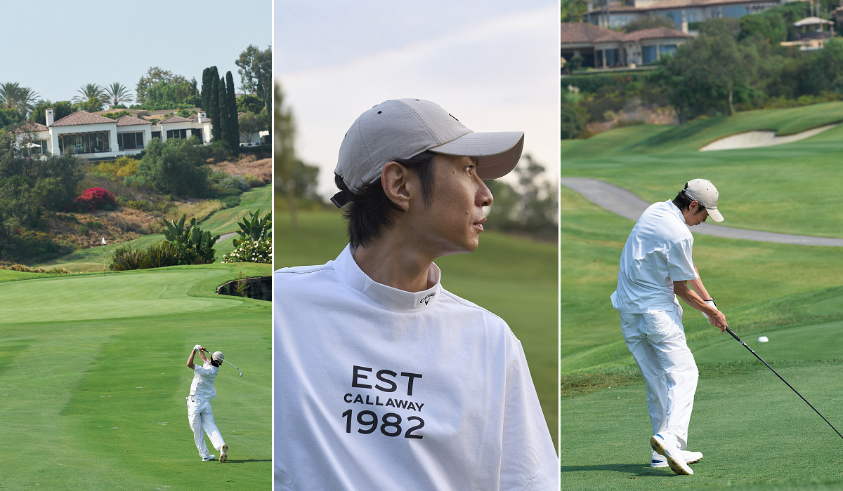相葉雅紀 with Callawaygolf  推廣高爾夫的樂趣與魅力